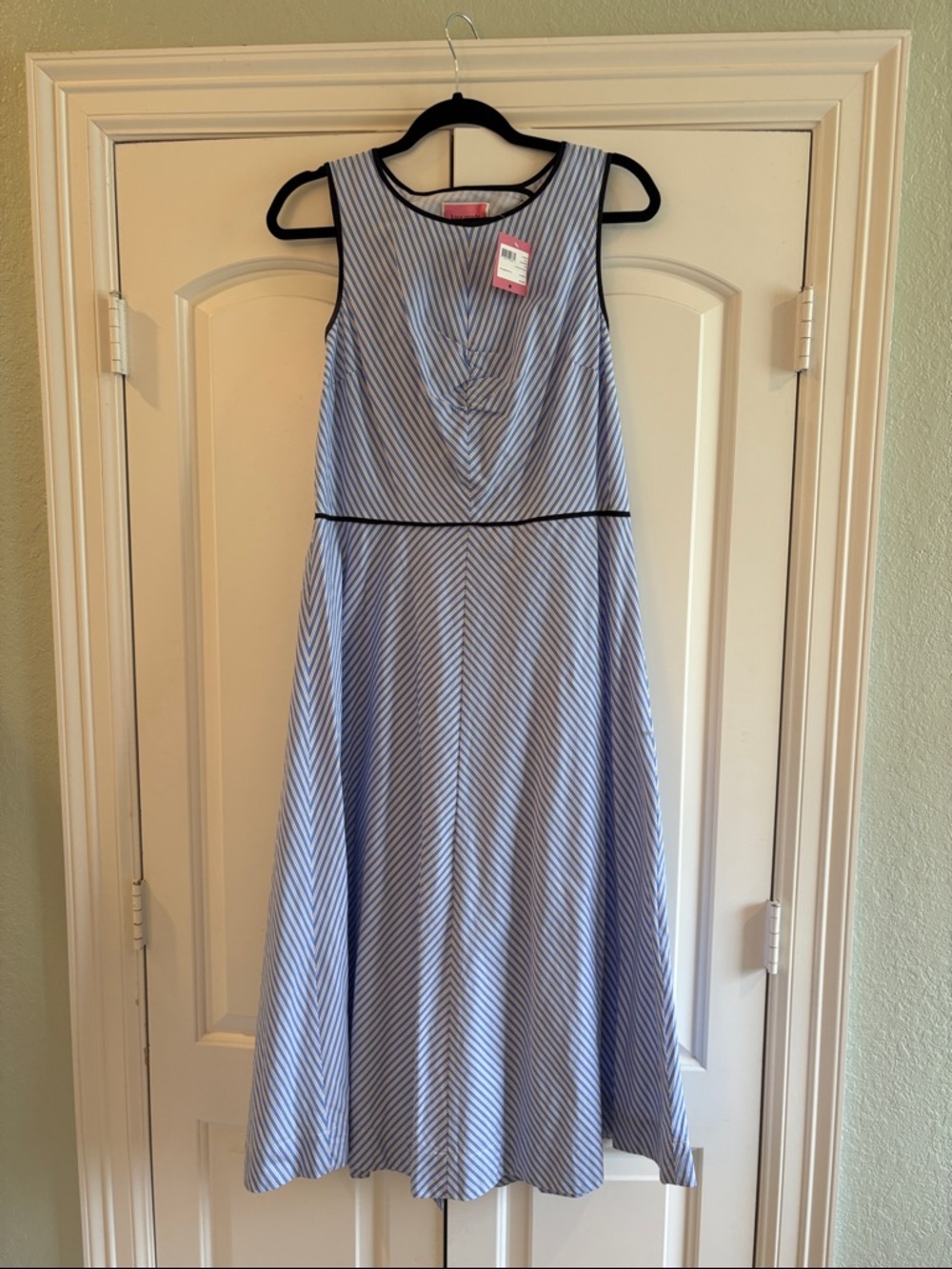 Kate Spade New York Button Back Striped Dress